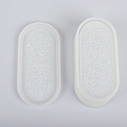 IntoResin Oval Diamond Storage Box Resin Mold