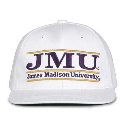 Retro Bar Snapback - White