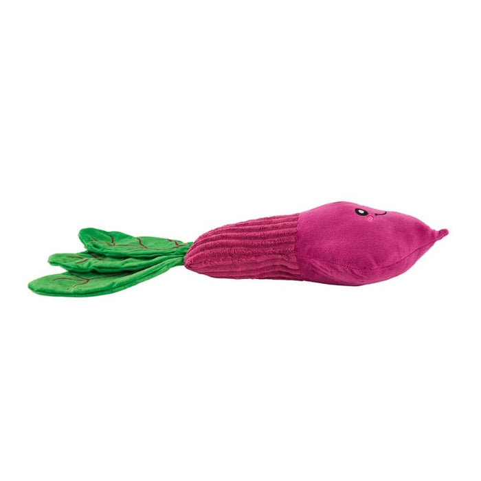 ZippyPaws dog toys Jigglerz Beet Magenta Plush Squeaky Dog Toy
