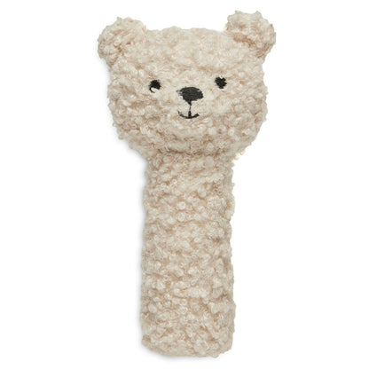 Jollein - Rattle Teddy Bear - Natural - Mabel & Fox