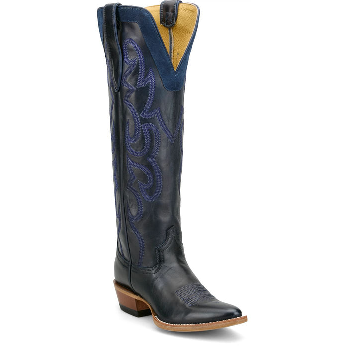 Justin Women's Ada 17" Western Boot in Blue