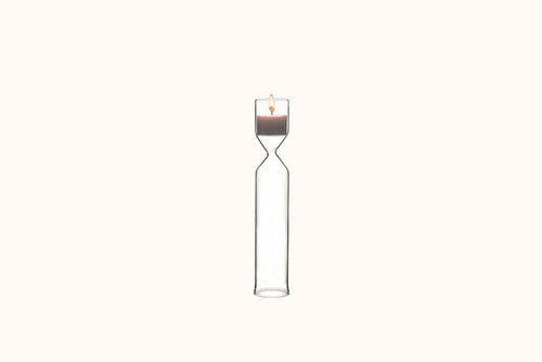 KANZ ARCHITETTI LARGE PINCHED CANDLE HOLDER