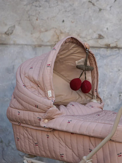 Konges Slojd - Doll Pram - Cherry Blush - Mabel & Fox
