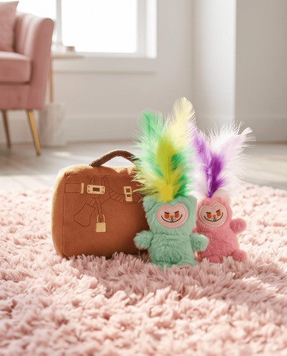Haute Diggity Dog Haute Diggity Dog - Lameowow Handbag Catnip Cat Toy with Feathers