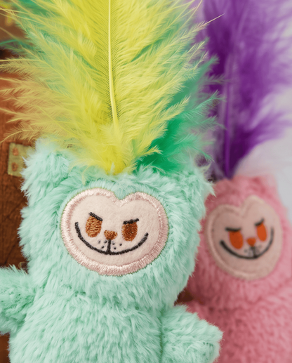 Haute Diggity Dog Haute Diggity Dog - Lameowow Handbag Catnip Cat Toy with Feathers
