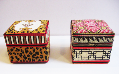 Large Square Asian Design Box