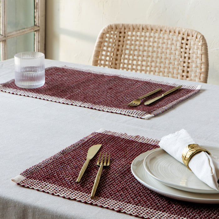 Lattice Placemat - Garnet