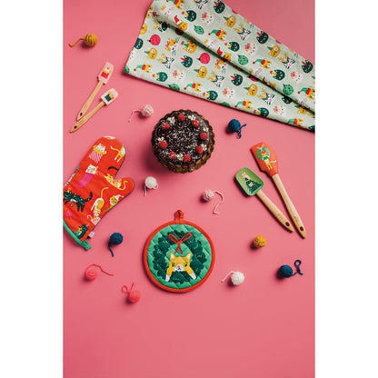 Let it Meow Christmas Silicone Spatulas Set of 2