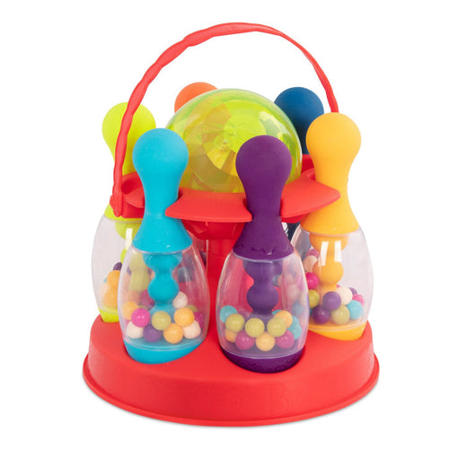 Colorful bowling set for kids.