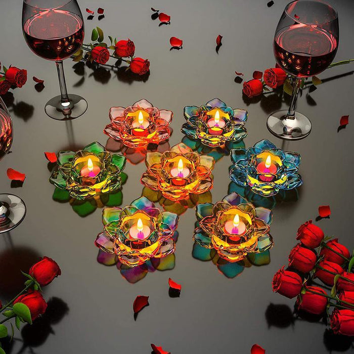 Lotus Candles Holders Resin Molds, Silicone Molds for Resin Casting - IntoResin