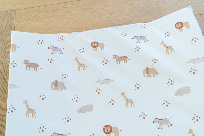 Mabel & Fox - Wedge Baby Changing Mat - Boho Safari - Mabel & Fox