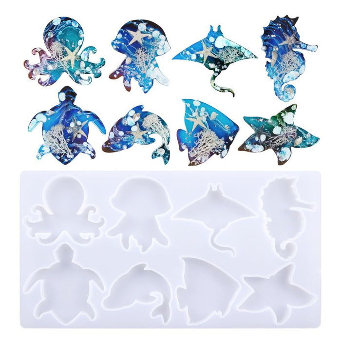 Marine Animal Resin Molds