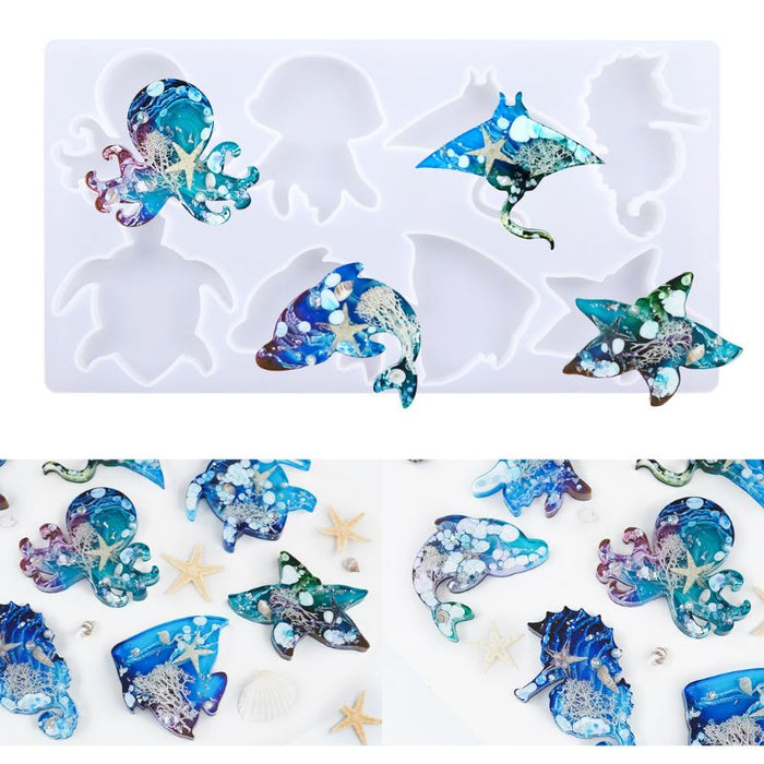 Marine Animal Resin Molds