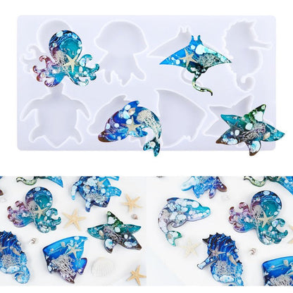 Marine Animal Resin Molds