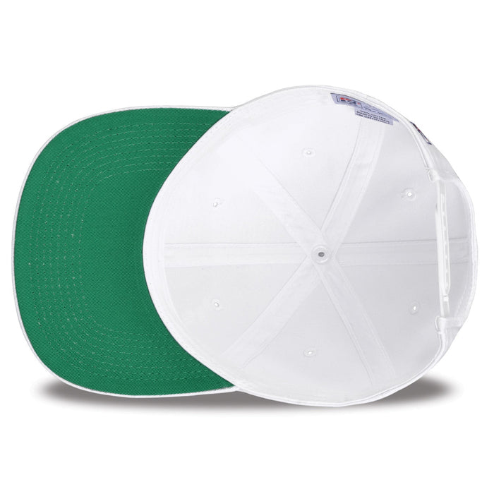 Maryland Terrapins Retro Circle Snapback - White, alternate view 3