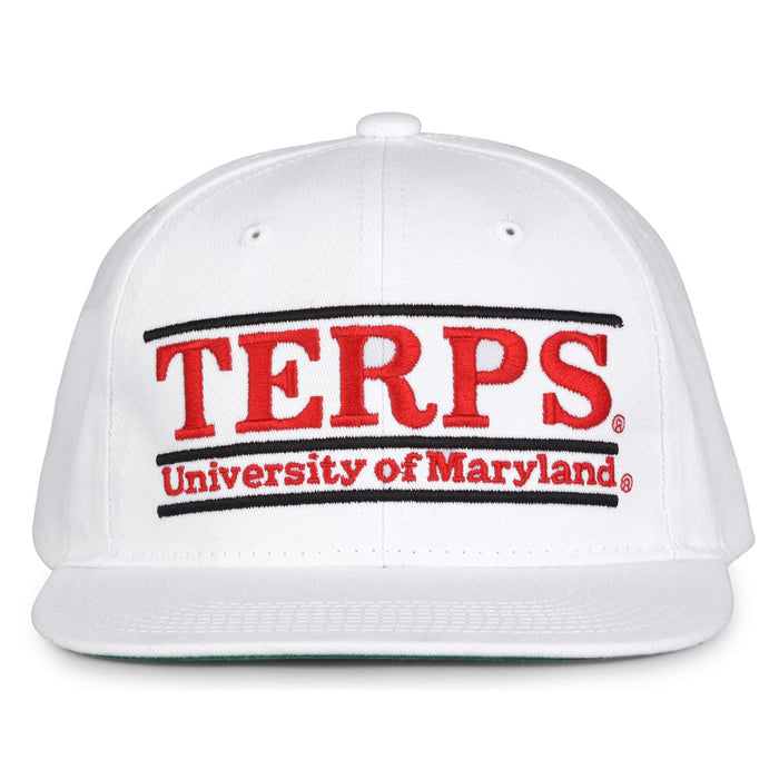 Retro Bar Snapback - White
