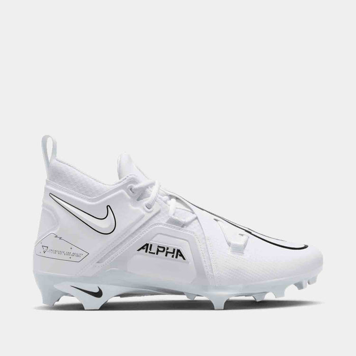 Side view of the Men's Nike Alpha Menace Pro 3 Football Cleats.
