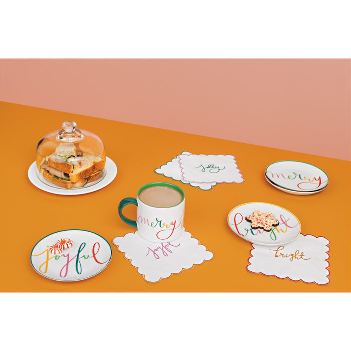 Merry Everything Christmas Cocktail Napkins Set of 4