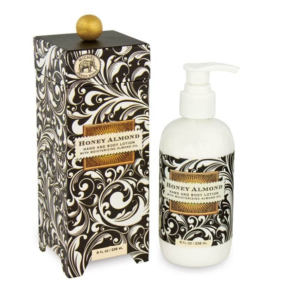Michel Design Works Honey Almond/Black Florentine Lotion