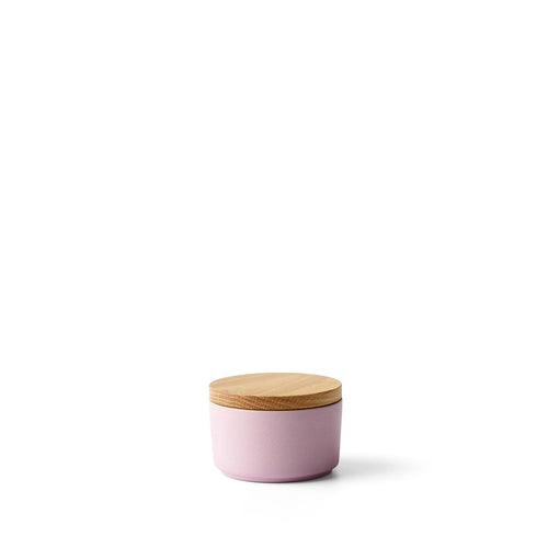 Mini Container with White Oak Lid in Wildflower