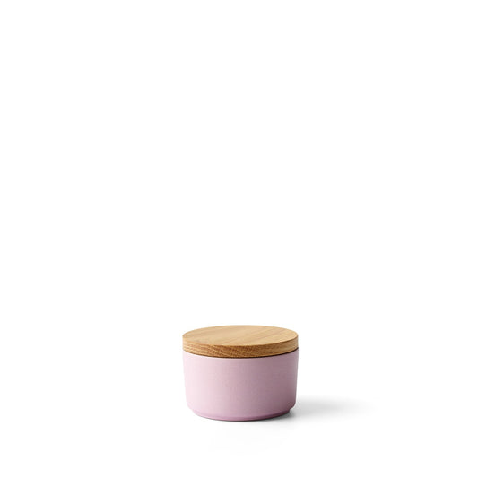 Mini Container with White Oak Lid in Wildflower