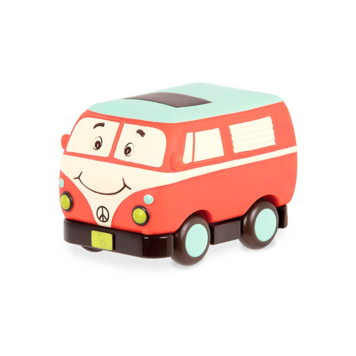 Pull-back toy vehicles