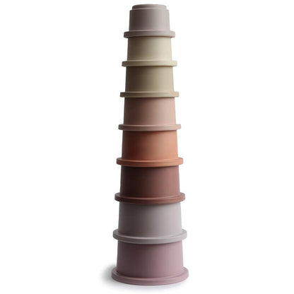 Mushie - Stacking Cup - Petal - Mabel & Fox