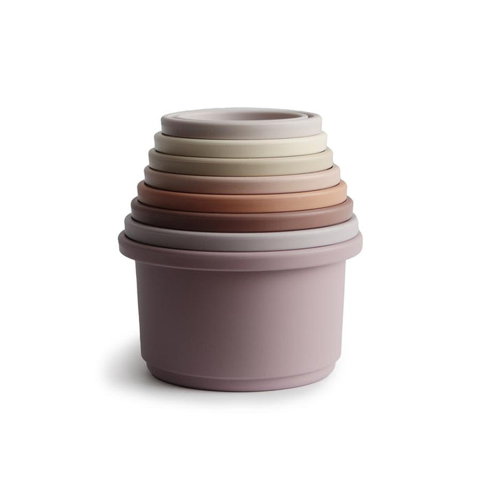 Mushie - Stacking Cup - Petal - Mabel & Fox