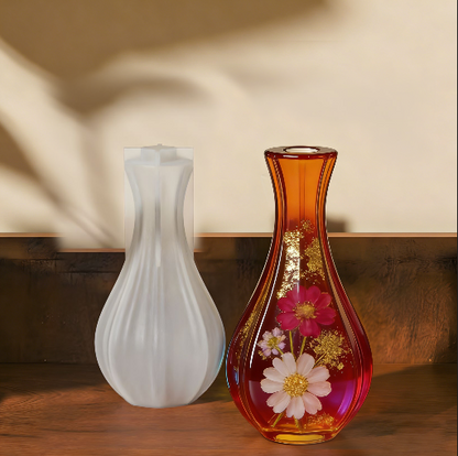 Narrow-Neck Vase Resin Mold
