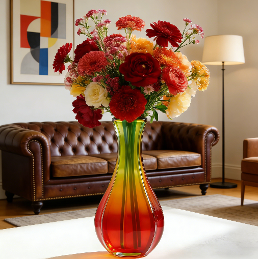 Narrow-Neck Vase Resin Mold