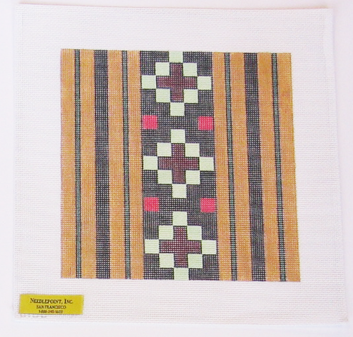 Needlepoint Native American Textile Canvas