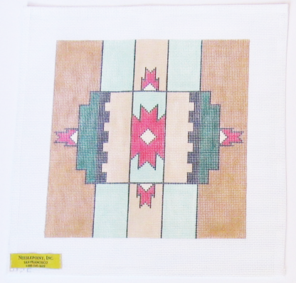 Needlepoint Native American Textile Canvas