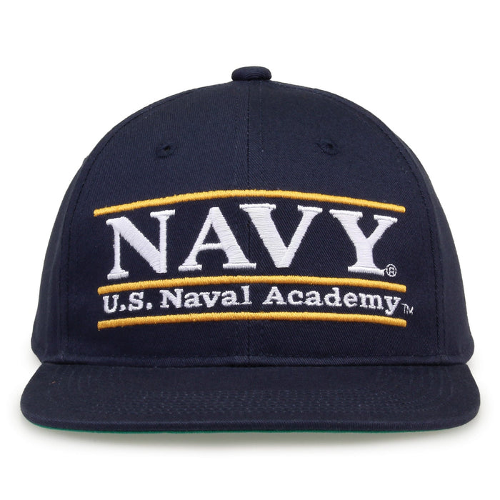 Retro Bar Snapback - Navy