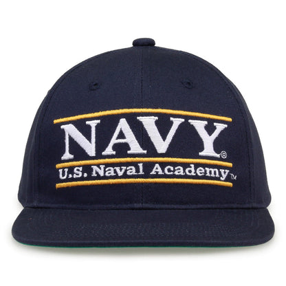 Retro Bar Snapback - Navy