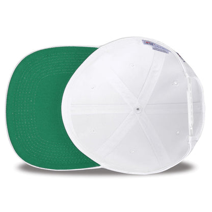 Navy Midshipmen Retro Circle Snapback - White, alternate view 3