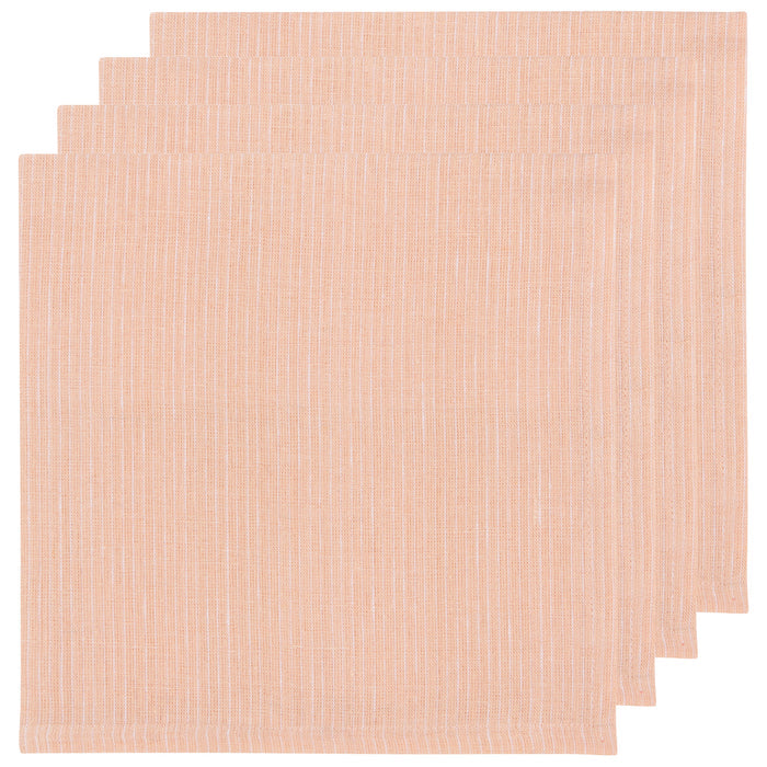 Nectar Pinstripe Linen Napkins Set of 4
