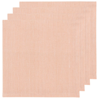Nectar Pinstripe Linen Napkins Set of 4