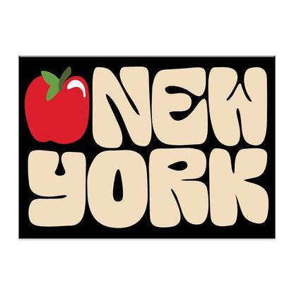 New York Apple Magnet