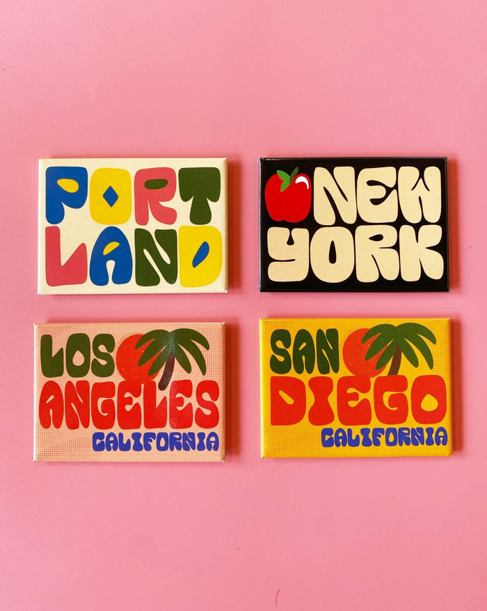 New York Apple Magnet