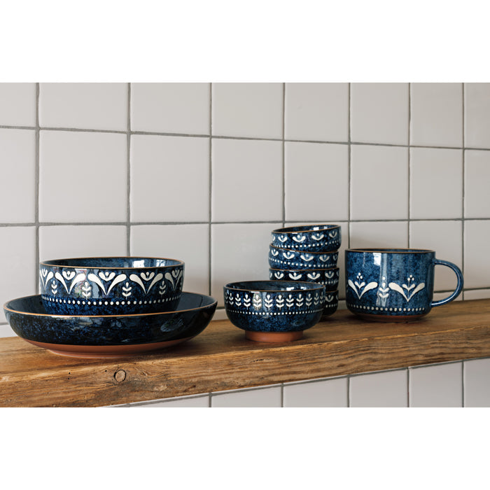 Nightbloom Serving Bowl 8 Inch