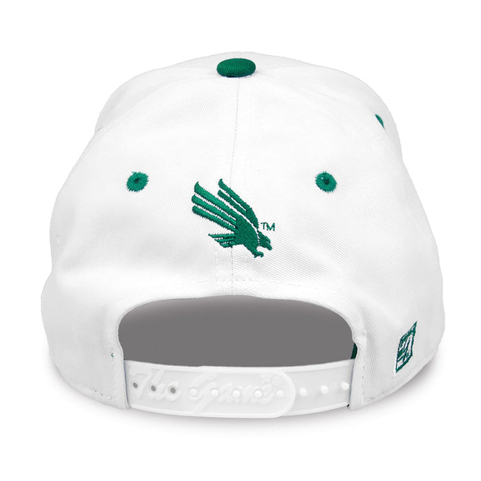 North Texas Mean Green Bookstore Snapback - White, alternate view 1