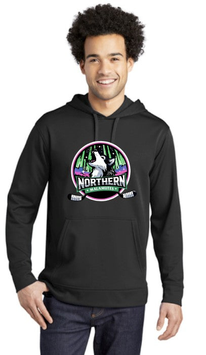Northern Malamutes Performance Fleece Hoodie