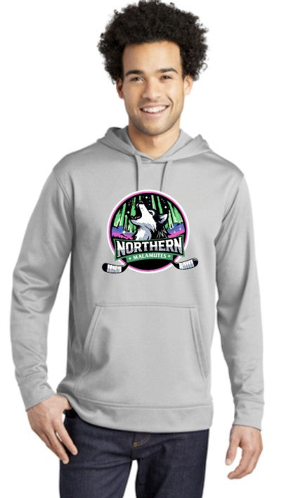 Northern Malamutes Performance Fleece Hoodie