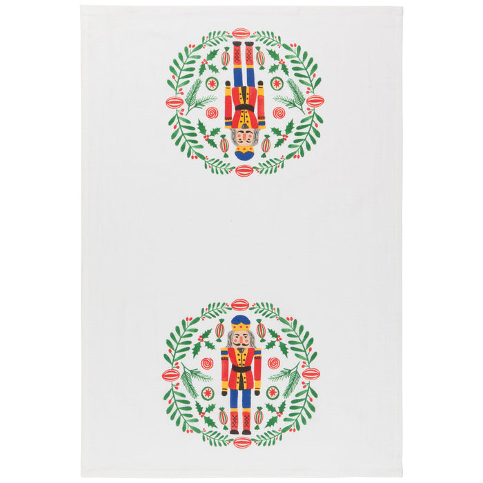Nutcracker Baker's Floursack Dishtowels Set of 3
