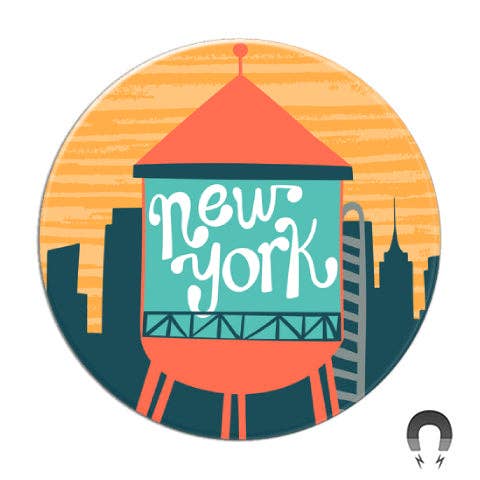 NYC Water Tower Magnet