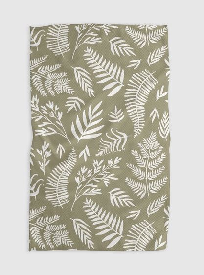 Olive Kitchen Tea Towel