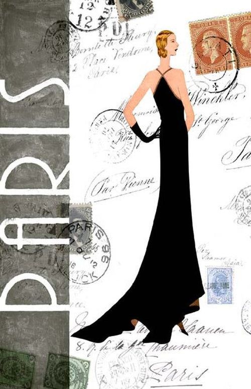 Paris Fashion Print