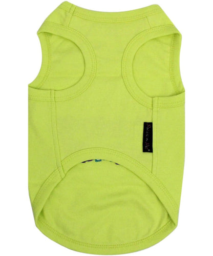 Parisian Pet® Tee's Party Animal Lime Green Dog T-Shirt