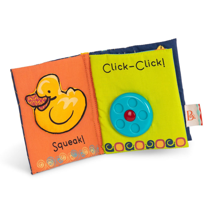 Fabric books for babies.