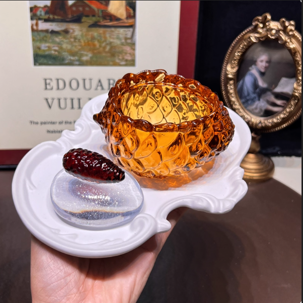 Pinecone Storage Resin Mold